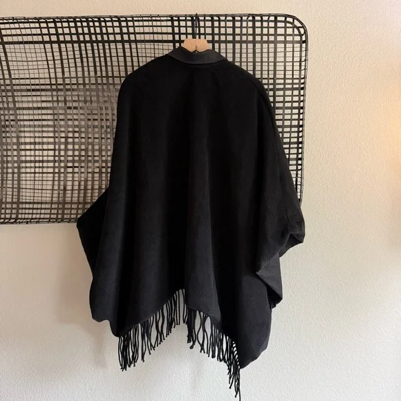 Understaded Leather Free People Poncho - Picture 10 of 10